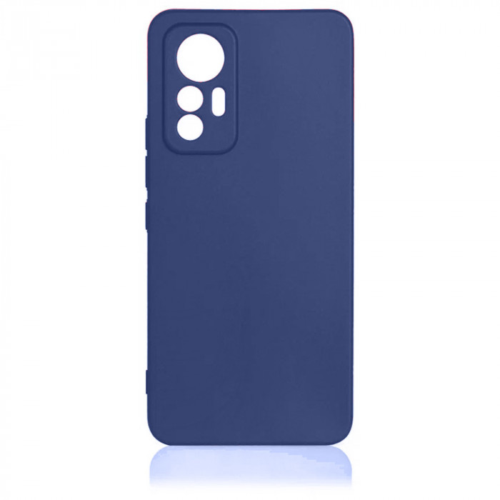 Чехол Silicone case для Xiaomi 12 Lite Синий | Фото 1 из 2