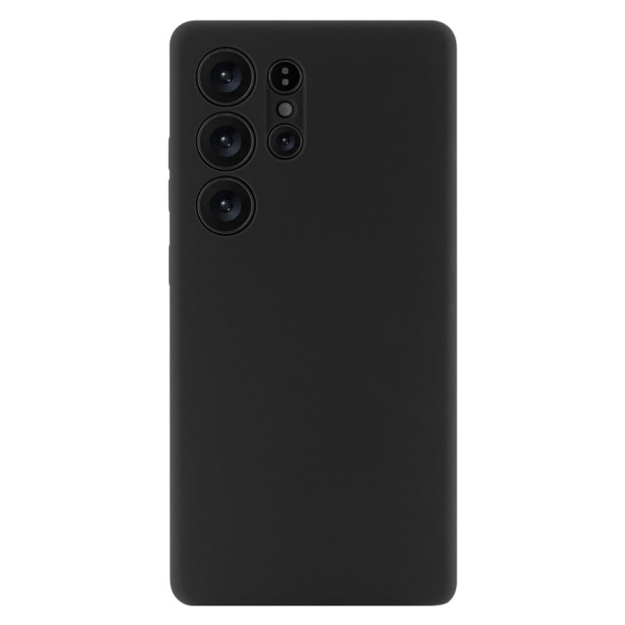 Чехол защитный uBear Touch Mag Case для Samsung Galaxy S25 Ultra, со встроенным магнитом, силикон, софт-тач, черный