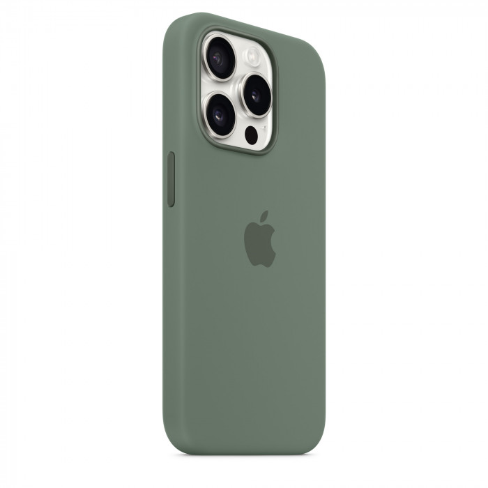 Чехол Silicone Case MagSafe для iPhone 15 Pro Cypress