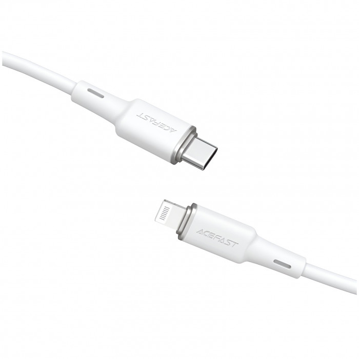 Кабель ACEFAST C2-01 USB-C - Lightning Белый | Фото 2 из 3