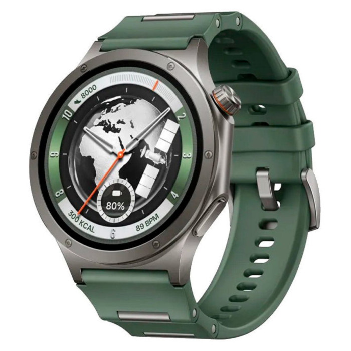 Умные часы OnePlus Watch 4 Зеленый (Evergreen Titanium)