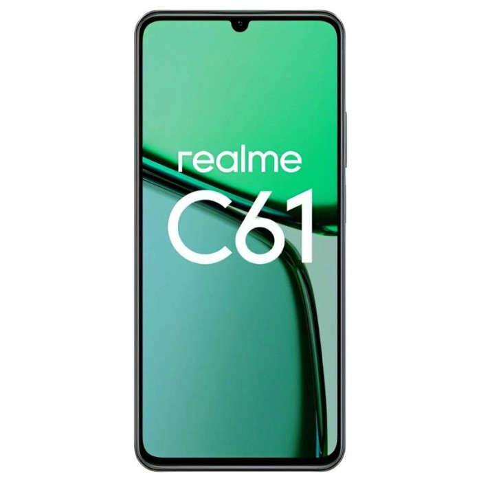 Смартфон Realme C61 6/128GB Зеленый (Green) EAC | Фото 2 из 3