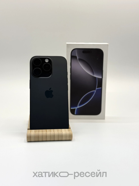 Уценка Apple iPhone 16 Pro 128GB Черный (Black Titanium) nano SIM + eSIM