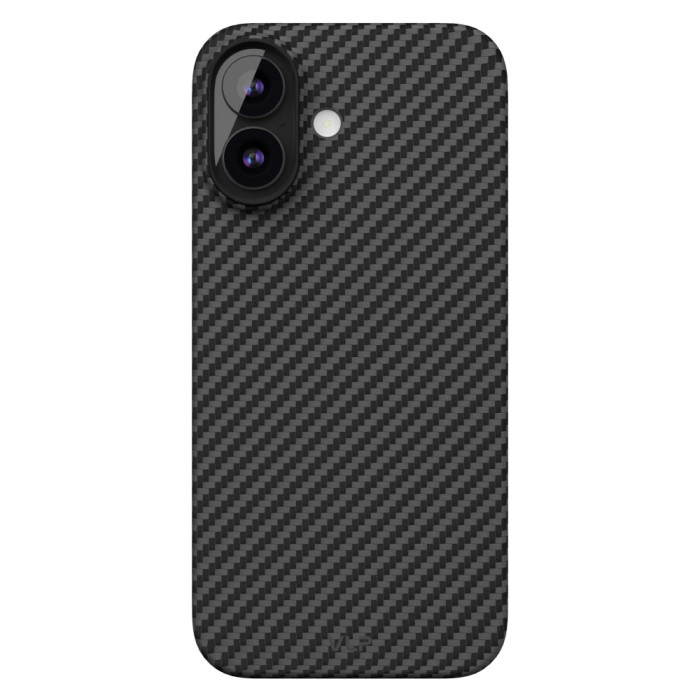 Чехол защитный VLP Kevlar Case с MagSafe для iPhone 17, черный