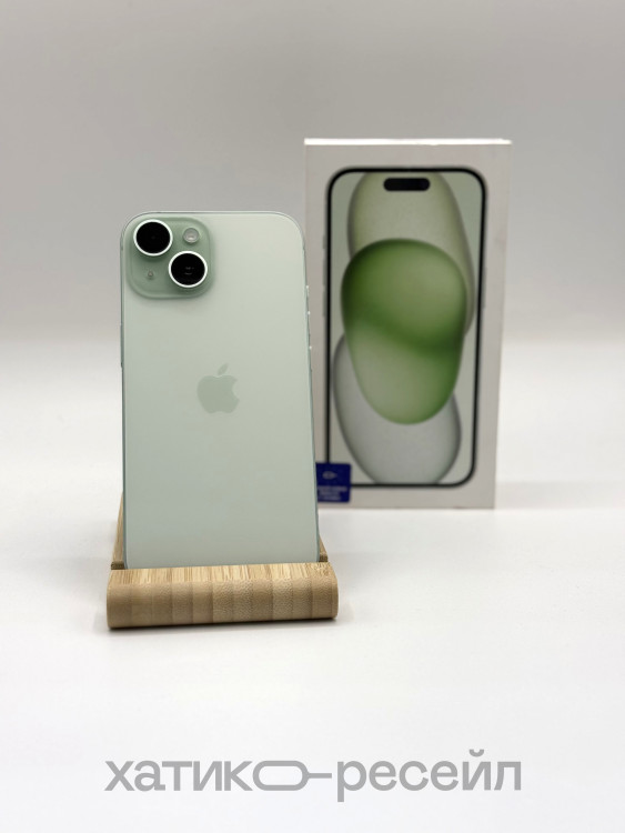 Уценка Смартфон Apple iPhone 15 256GB Зеленый (Green)