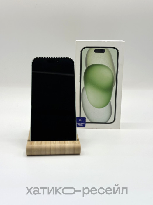 Уценка Смартфон Apple iPhone 15 256GB Зеленый (Green) | Фото 2 из 5