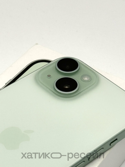 Уценка Смартфон Apple iPhone 15 256GB Зеленый (Green) | Фото 5 из 5