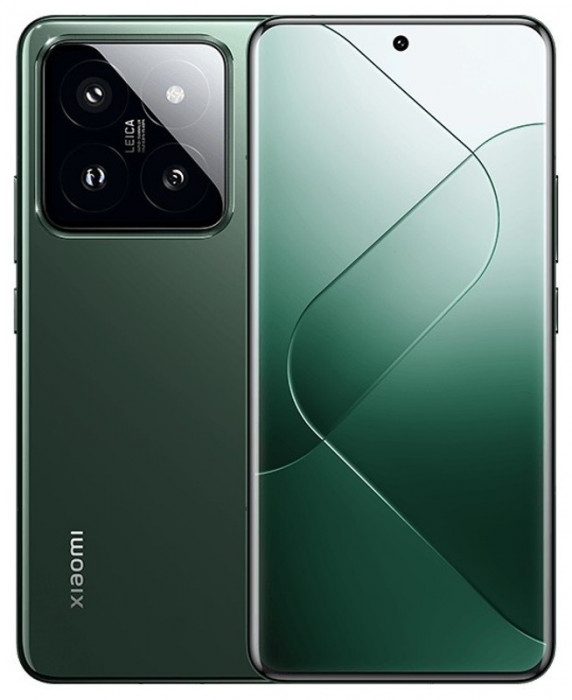 Смартфон Xiaomi 14 Pro 12/256GB Зеленый (Jade Green) | Фото 1 из 2