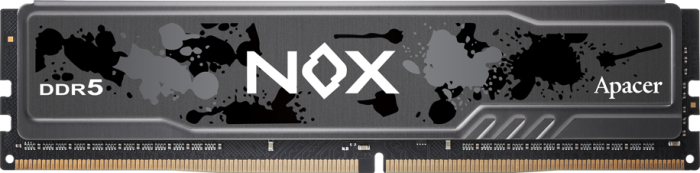 Оперативная память 16Gb DDR5 6000MHz Apacer NOX Black (AH5U16G60C622MBAA-1)