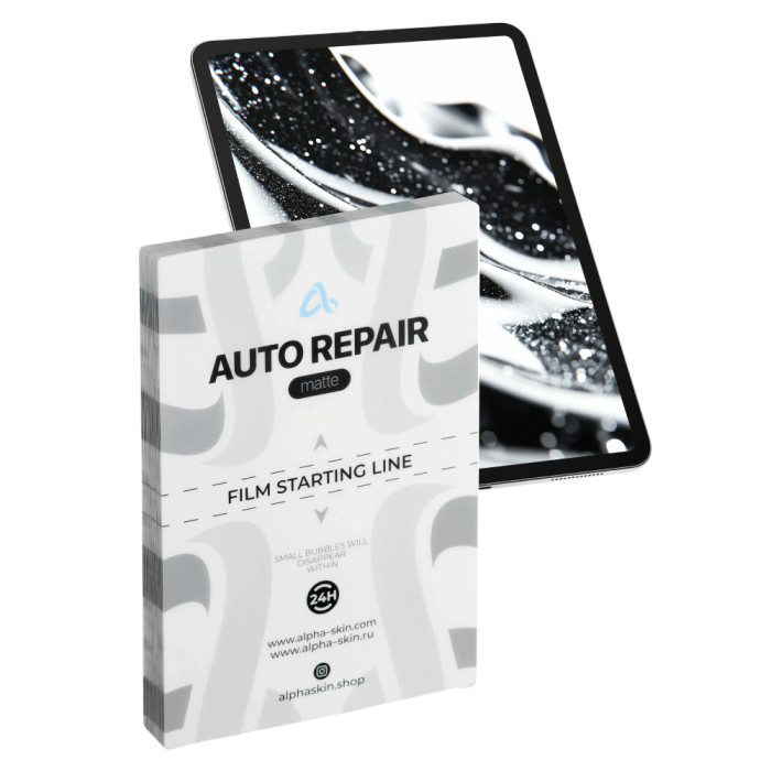 Пленка Гидрогелевая Alpha-Skin на планшет Матовая