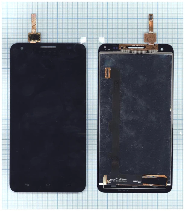 Дисплей для Huawei HONOR 3x в сборе черный