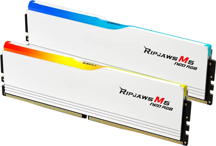 Оперативная память 64Gb DDR5 6000MHz G.Skill Ripjaws M5 Neo RGB (F5-6000J3636F32GX2-RM5NRW) (2x32Gb KIT)