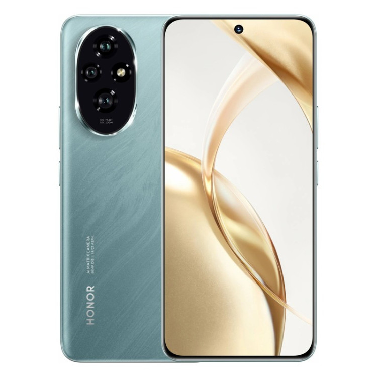Смартфон Honor 200 8/256GB Зеленый (Emerald Green)