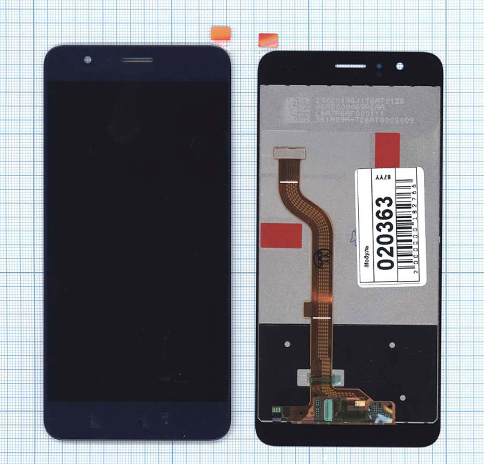 Дисплей для Huawei Honor 8 (синий)