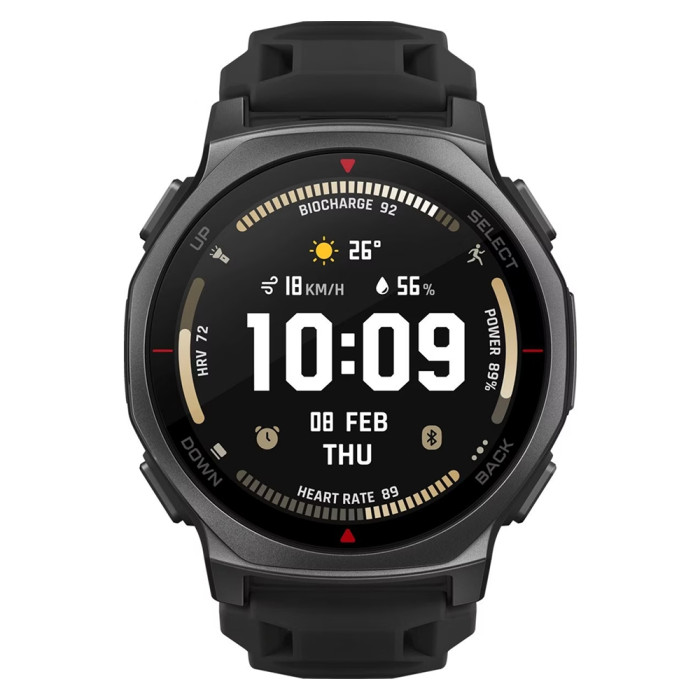 Умные часы Amazfit T-Rex 3 Pro 44мм Черный (Tactical Black)