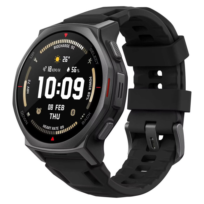 Умные часы Amazfit T-Rex 3 Pro 44мм Черный (Tactical Black)