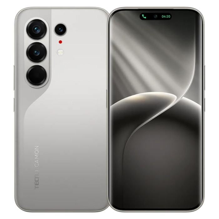 Смартфон Tecno Camon 50 Ultra 8/512GB Титан (Nebula Titanium)