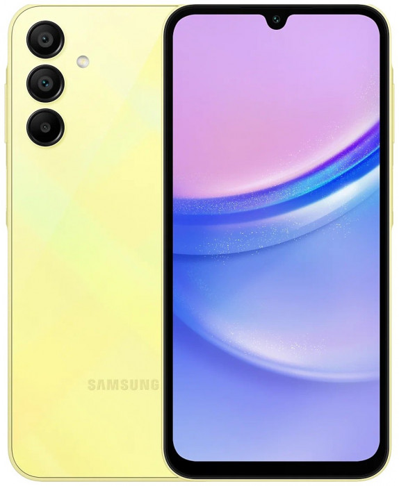 Смартфон Samsung Galaxy A15 5G 6/128GB Желтый (Yellow)