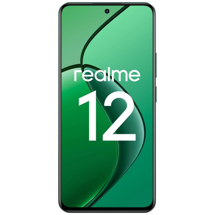 Смартфон Realme 12 4G 8/128GB Зеленый малахит (Green) EAC | Фото 2 из 3