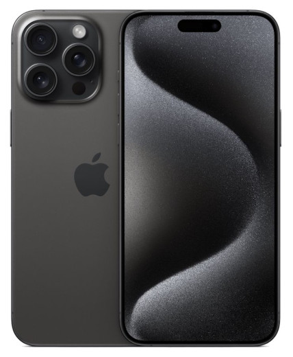 Смартфон Apple iPhone 15 Pro Max 256GB Черный (Black Titanium) — 