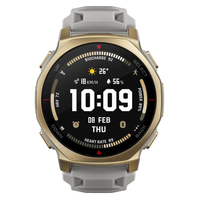 Умные часы Amazfit T-Rex 3 Pro 44мм Серый/Золотистый (Arctic Gold)