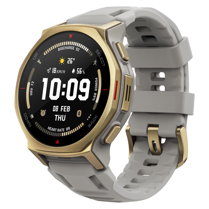 Умные часы Amazfit T-Rex 3 Pro 44мм Серый/Золотистый (Arctic Gold)