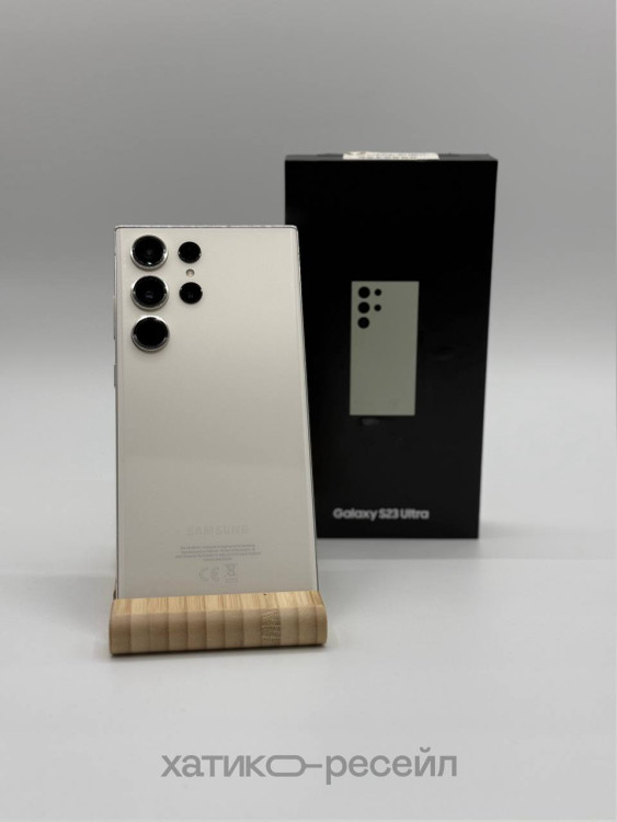 Б/у Смартфон Samsung Galaxy S23 Ultra 12/256GB Белый