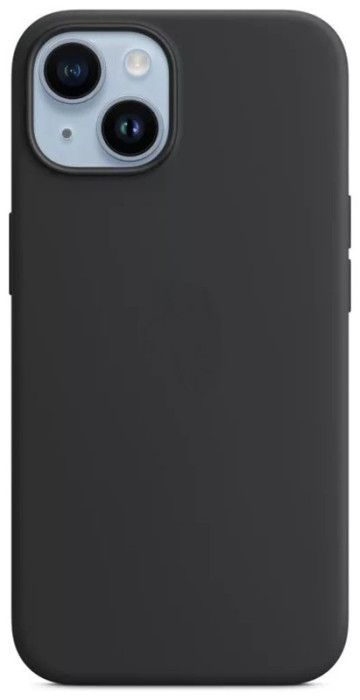 Чехол Silicone Case MagSafe для iPhone 14 Midnight | Фото 3 из 3