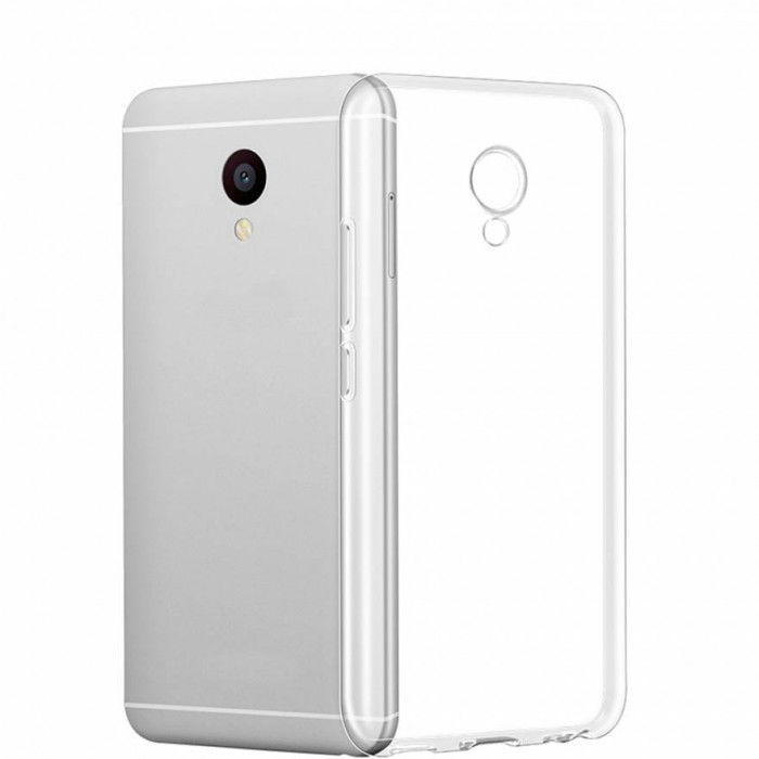 Чехол-накладка силиконовая для Meizu MX6 Прозрачный | Фото 1 из 2