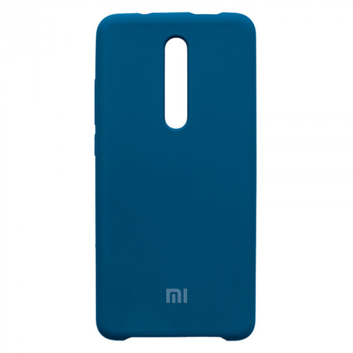 Чехол Silicone Cover для Xiaomi Mi 9T/Mi 9T Pro Синий | Фото 2 из 3