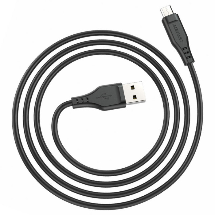 Кабель ACEFAST C3-09 USB-A - Micro-USB Черный | Фото 4 из 4