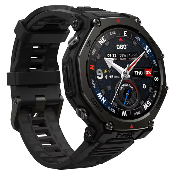 Умные часы Amazfit T-Rex 3 Pro 48мм Черный (Tactical Black)