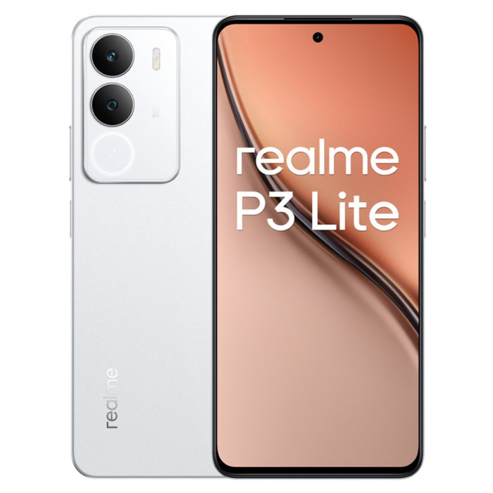 Смартфон Realme P3 Lite 4/128GB Белый (Cloud White)