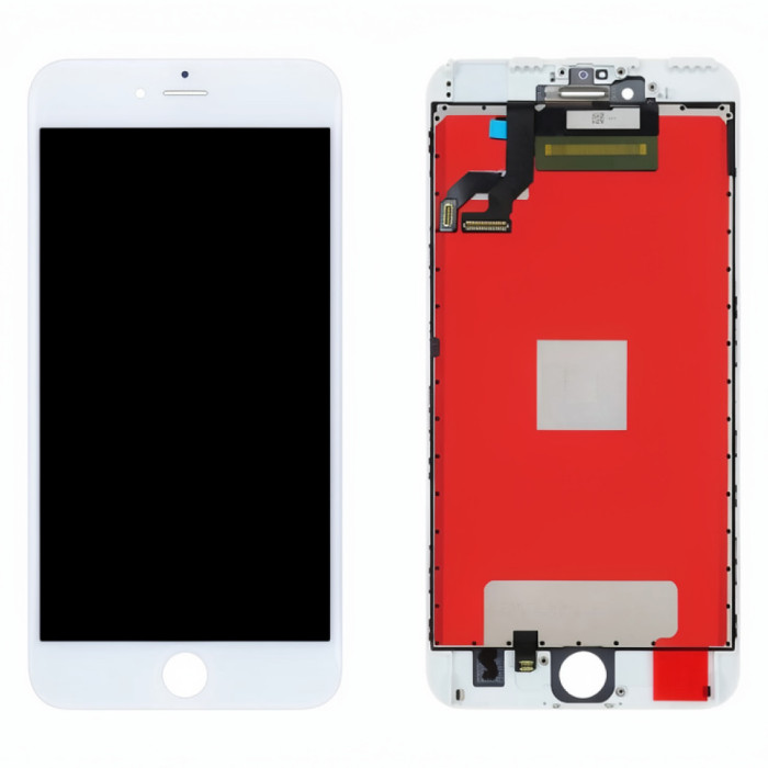 Дисплей для iPhone 6S Plus в сборе с тачскрином (610-660 люкс) (белый) COPY AAA+