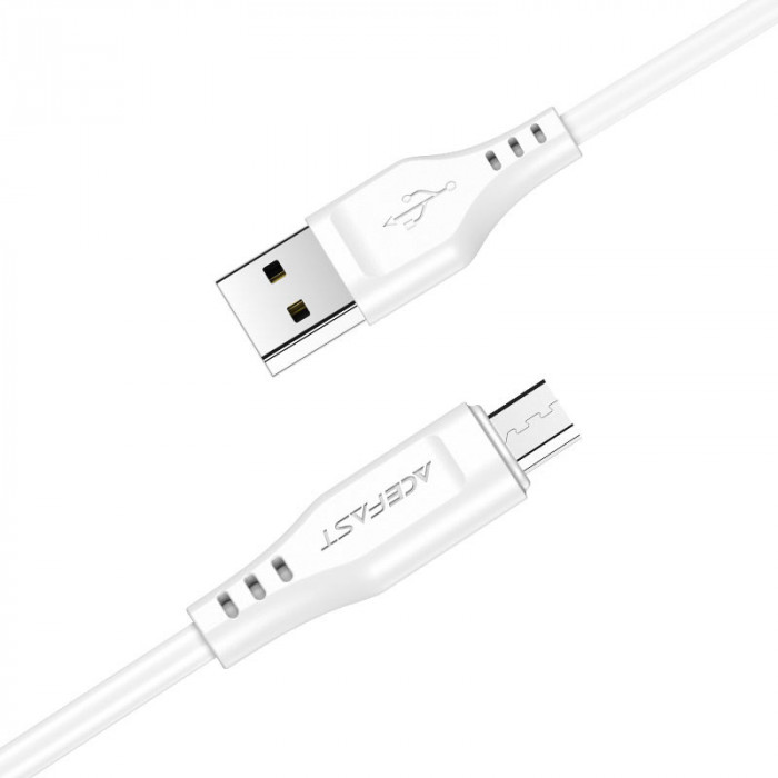 Кабель ACEFAST C3-09 USB-A - Micro-USB Белый