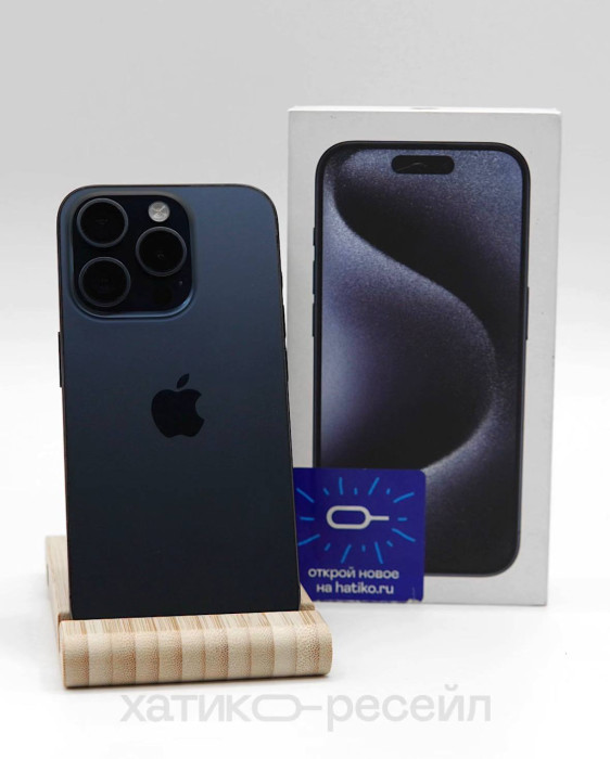 Б/у Смартфон Apple iPhone 15 Pro 256GB Синий (Blue Titanium)