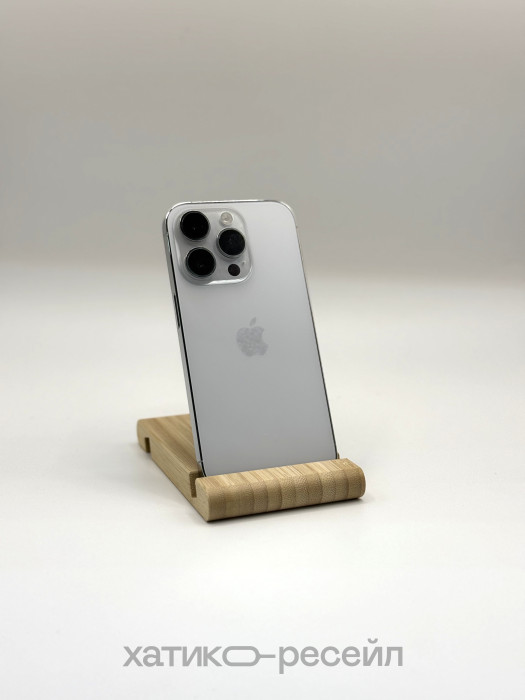 Б/У Смартфон Apple iPhone 14 Pro 128GB Silver nano SIM + eSIM | Фото 3 из 5