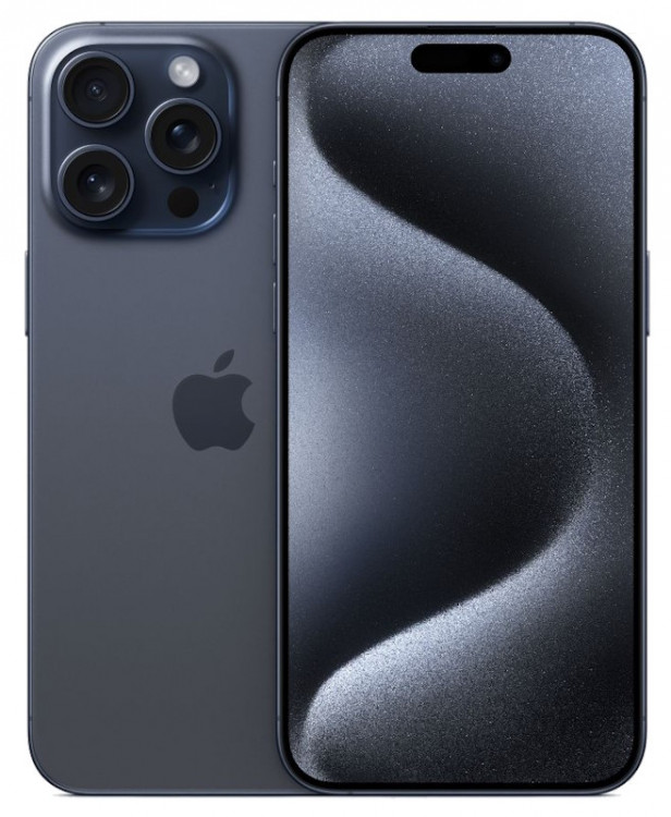 Смартфон Apple iPhone 15 Pro Max 512GB Синий (Blue Titanium) nano SIM + eSIM (Без RuStore)