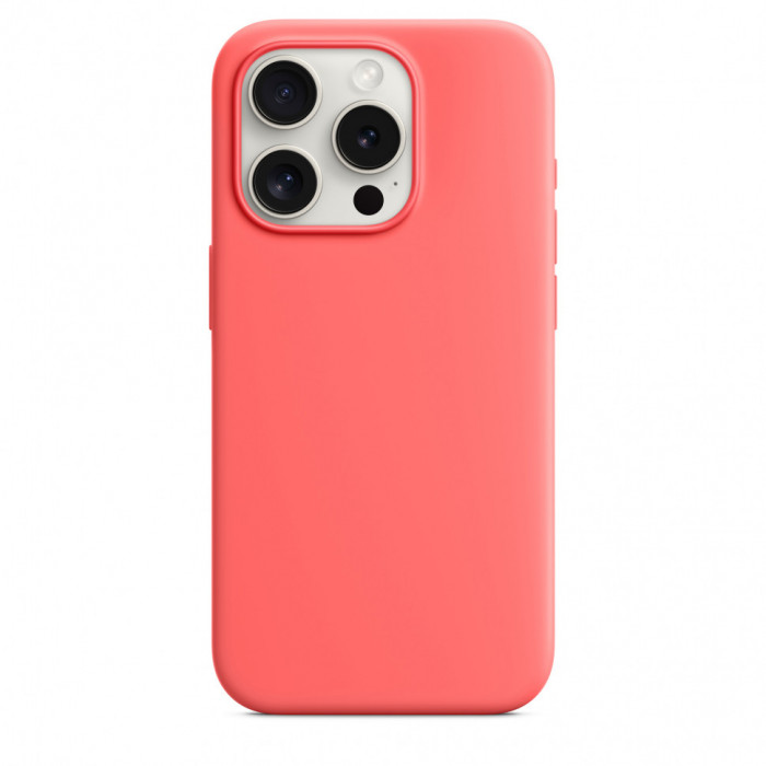 Чехол Silicone Case MagSafe для iPhone 15 Pro Max Guava | Фото 1 из 5