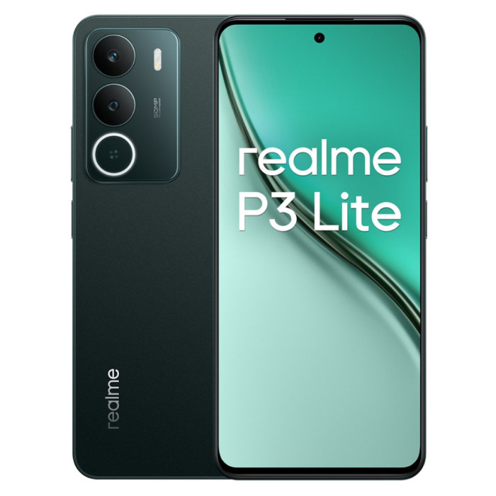 Смартфон Realme P3 Lite 8/256GB Зеленый (Pine Green)