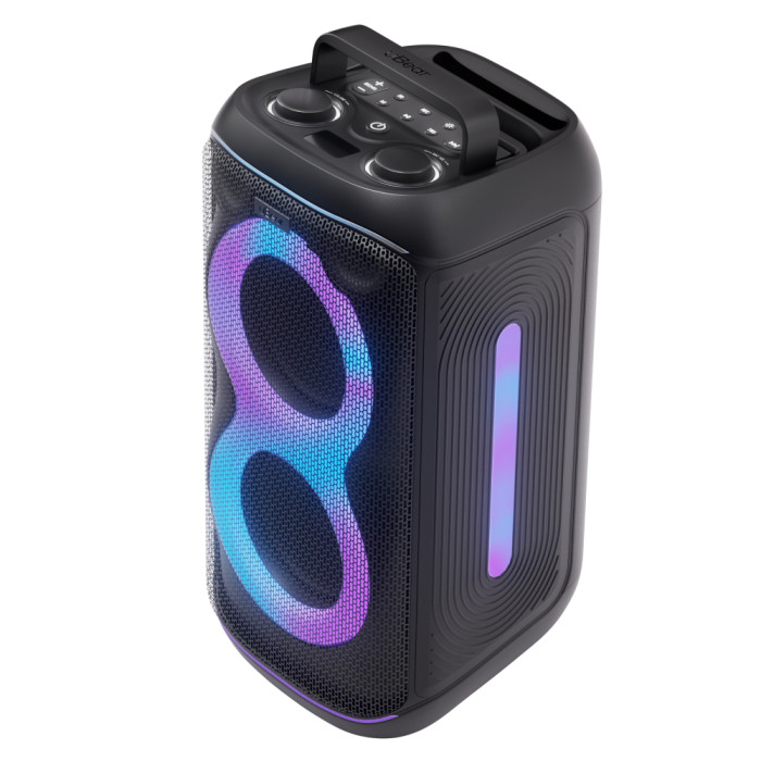 Портативная аудиосистема uBear Groove, 160Вт, Bluetooth 5.3, AUX, черный | Фото 2 из 5