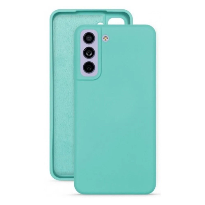 Чехол Silicone case для Samsung Galaxy S22 Салатовый | Фото 2 из 2