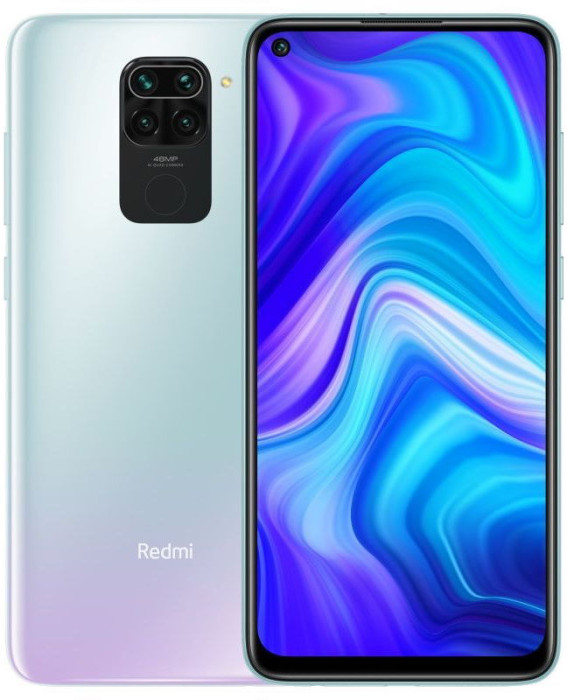 Смартфон Xiaomi Redmi Note 9 3/64GB (NFC) Белый RU | Фото 1 из 2