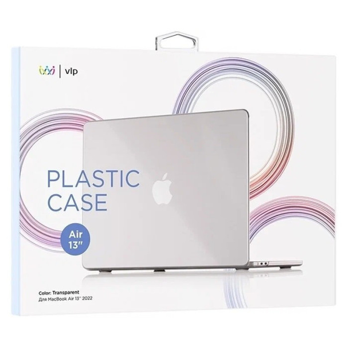 Чехол защитный VLP Plastic Case для MacBook M2 Air13 2022, прозрачный | Фото 2 из 2