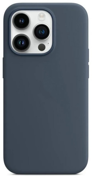 Чехол Silicone Case with Magsafe для iPhone 14 Pro Max Storm blue | Фото 2 из 2