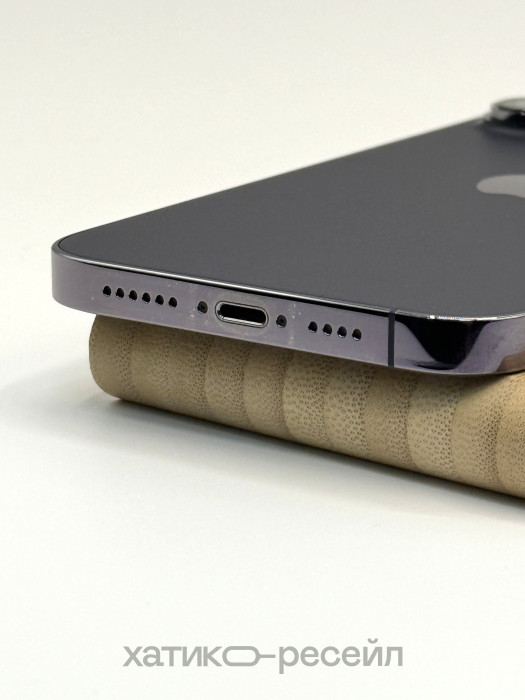 Б/У Смартфон Apple iPhone 14 Pro Max 512GB Фиолетовый (Deep Purple) nano SIM + eSIM | Фото 4 из 5