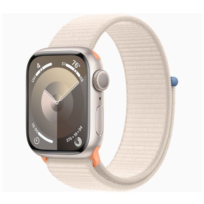 Умные часы Apple Watch Series 9 41mm GPS Aluminum Case with Sport Loop Starlight | Фото 1 из 3