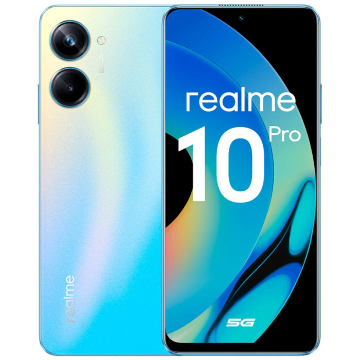 Смартфон Realme 10 Pro 8/128GB Голубой (Nebula Blue) EAC | Фото 9 из 9