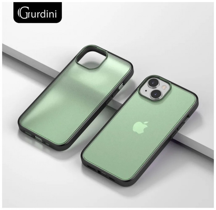 Чехол-накладка Gurdini Shockproof Case для iPhone 14/13 Зеленый (Green)