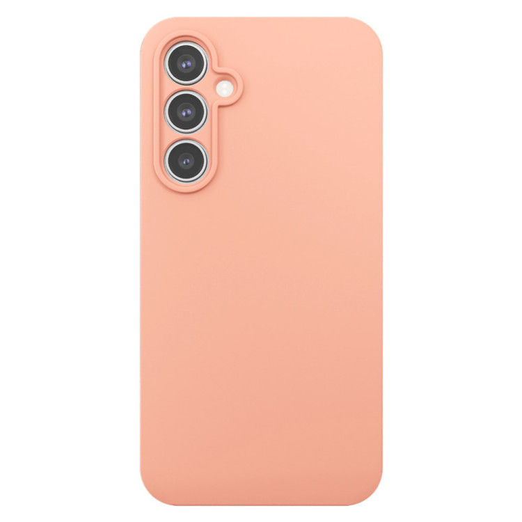 Чехол защитный VLP Aster Case для Samsung Galaxy A55, персиковый